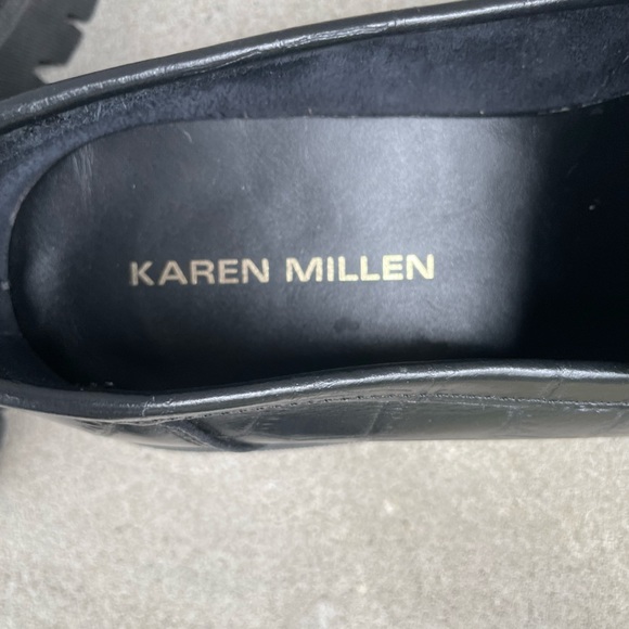 Lug Sole Loafers - Karen Millen- EU 41 fits like US 10 - Picture 8 of 9